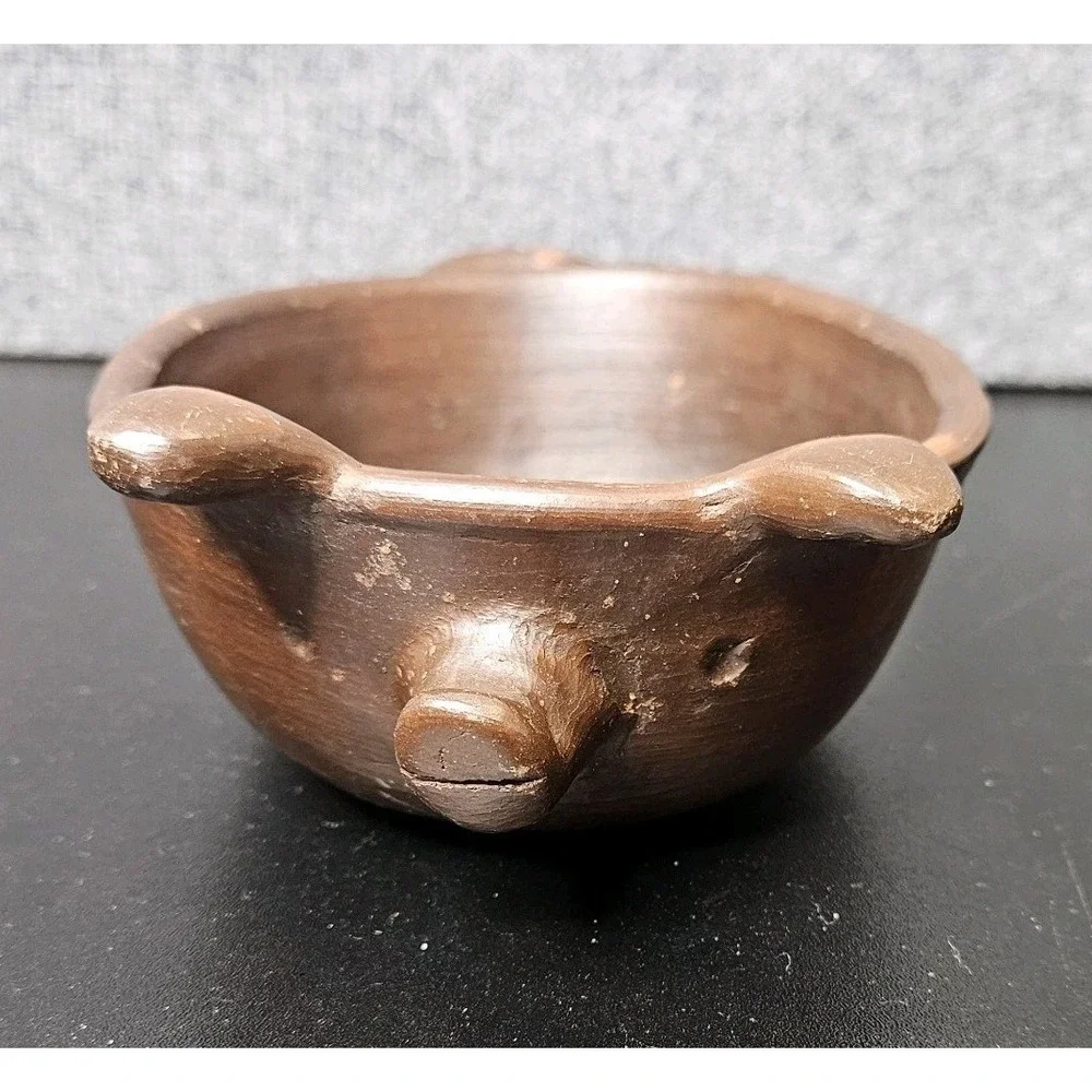Pomaireware Pig Baking Dish Individual‎ 12 Ounce Baker Chile Clay Earthenware
